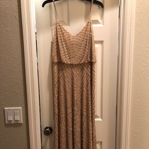 Adrianna Papell beaded dress